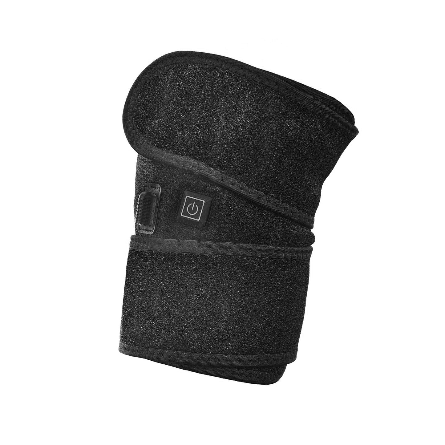 Genunchiera, Naimeed D5131, marime universala, cu sistem de incalzire, alimentare USB, Negru