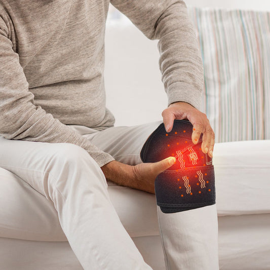 Genunchiera, Naimeed D5131, marime universala, cu sistem de incalzire, alimentare USB, Negru