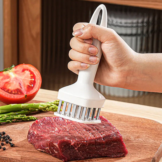 Dispozitiv pentru fragezit carnea, Naimeed D5137, Alb