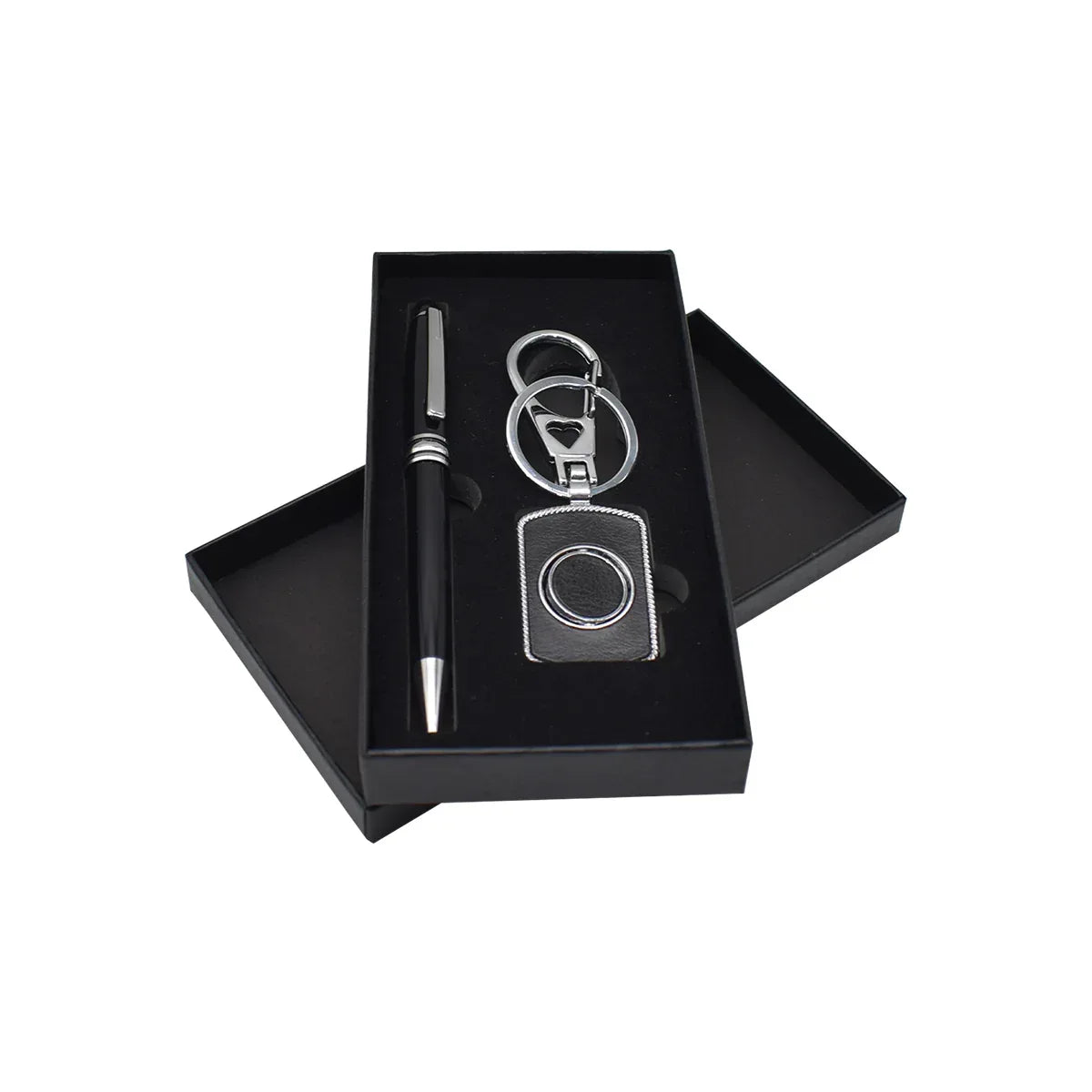 Set 2 piese, Naimeed D5245, breloc, pix, elegant, Negru - 221.ro