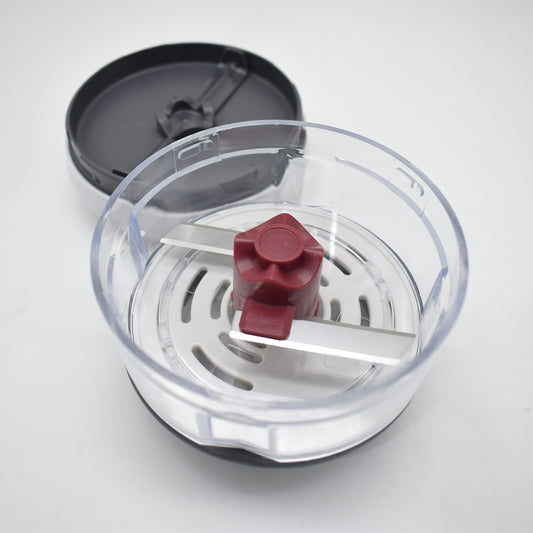 Mini Tocator Manual, pentru Usturoi, Legume, Naimeed D5161, Alb