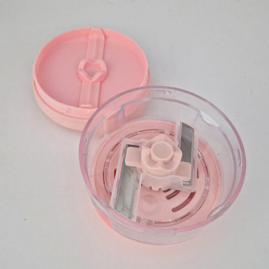 Mini Tocator Manual, pentru Usturoi, Legume, Naimeed D5161, Roz