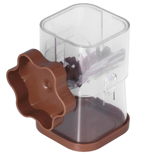 Rasnita manuala, Naimeed D5173, pentru nuci, alune si ciocolata, Maro