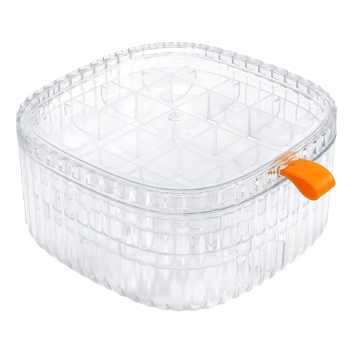 Cutie bijuterii, Naimeed D5176, 3 nivele, Alb