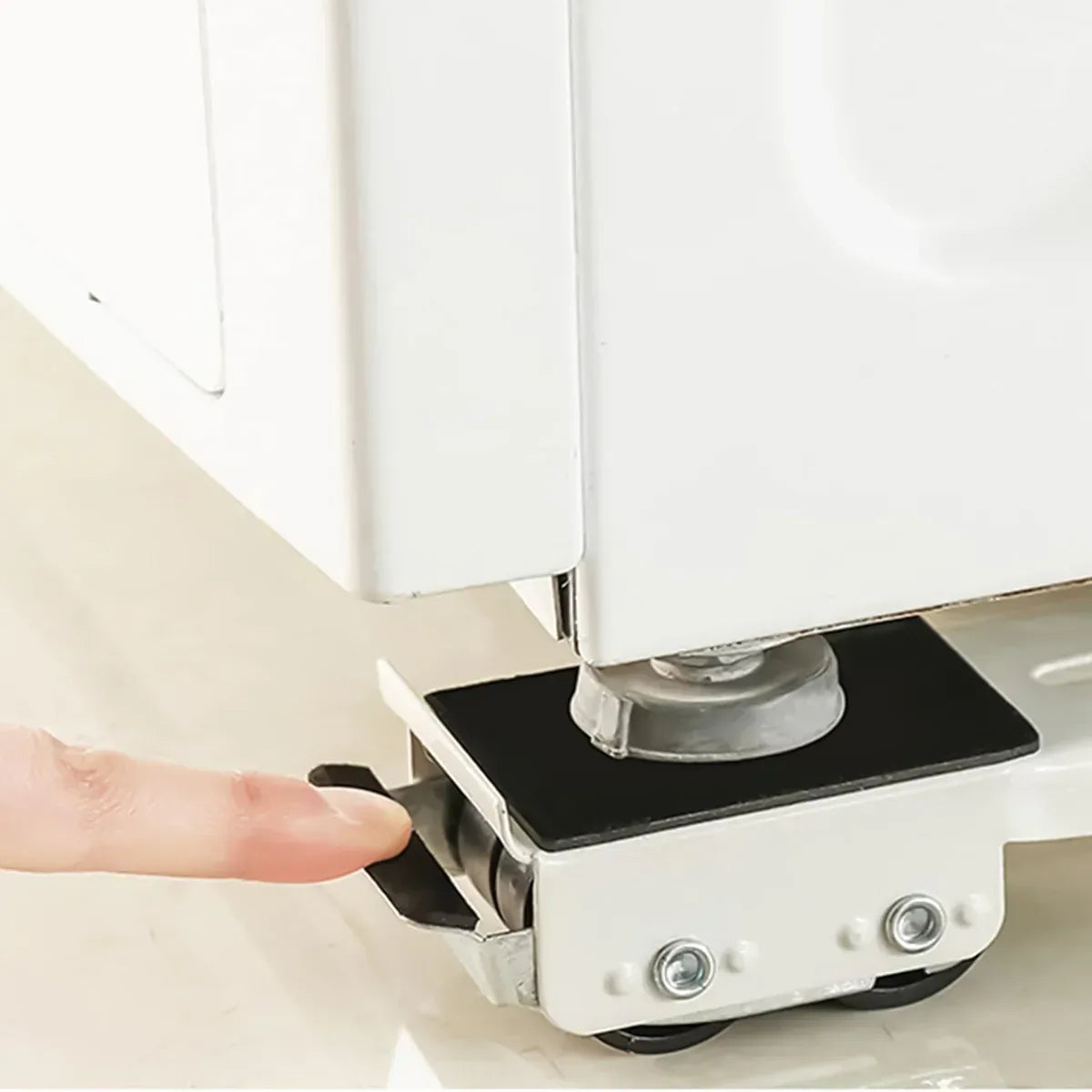 Set 2 suporti extensibil pentru transportarea electrocasnicelor mari, mobilei, Naimeed D5199, Alb - 221.ro