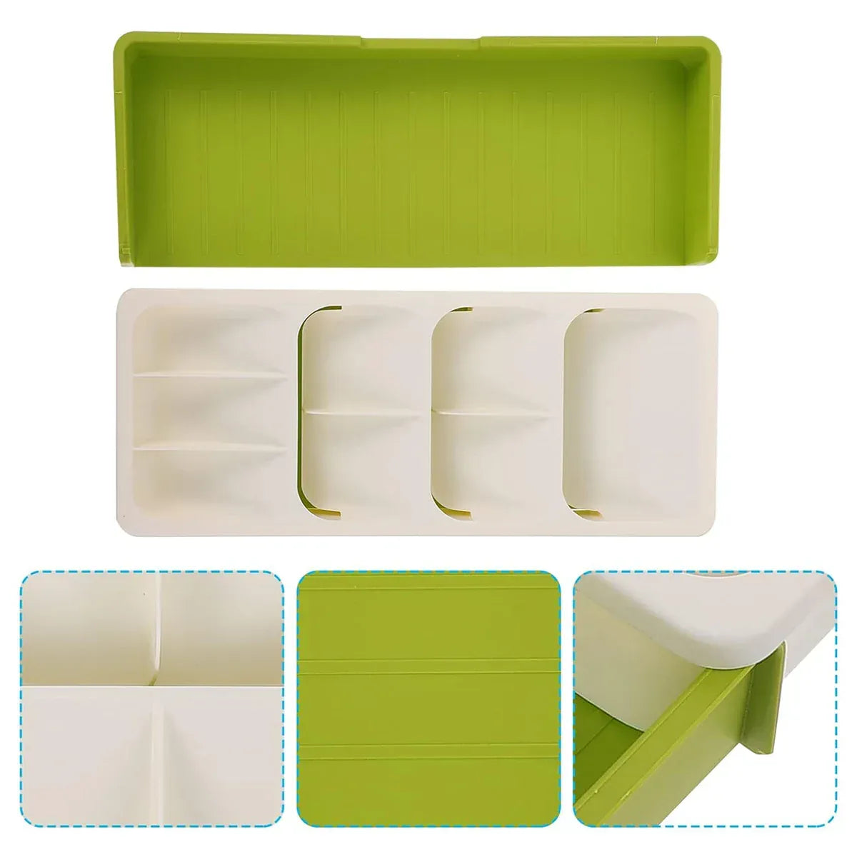 Organizator tacamuri, Naimeed D5206, Verde - 221.ro