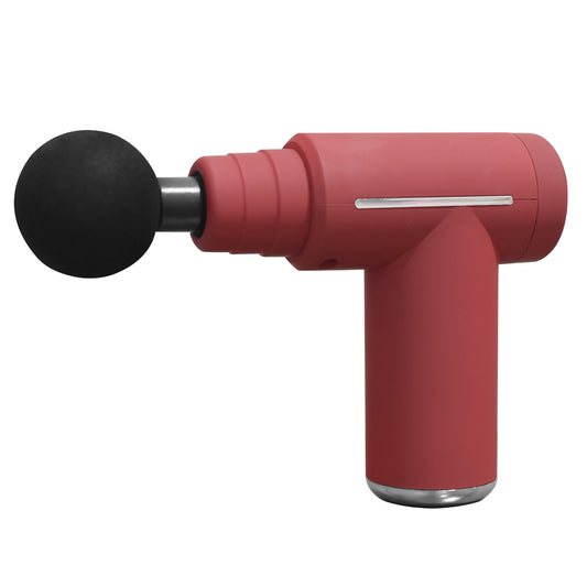 Aparat masaj, tip pistol, cu vibratii, Naimeed D5213, Rosu