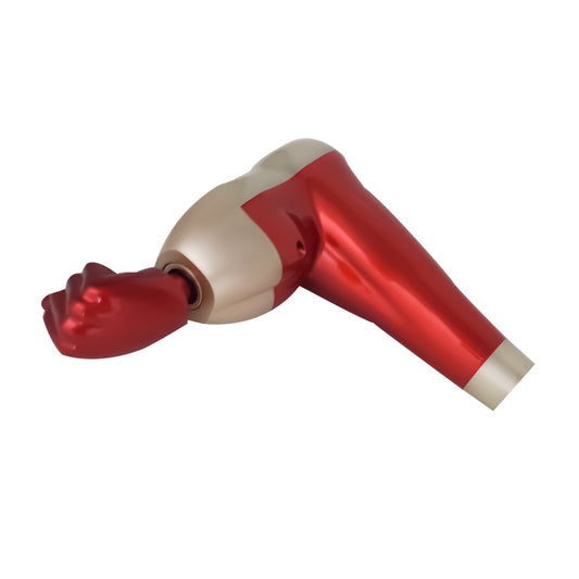 Aparat masaj, tip pistol, cu vibratii, Naimeed D5214, Rosu