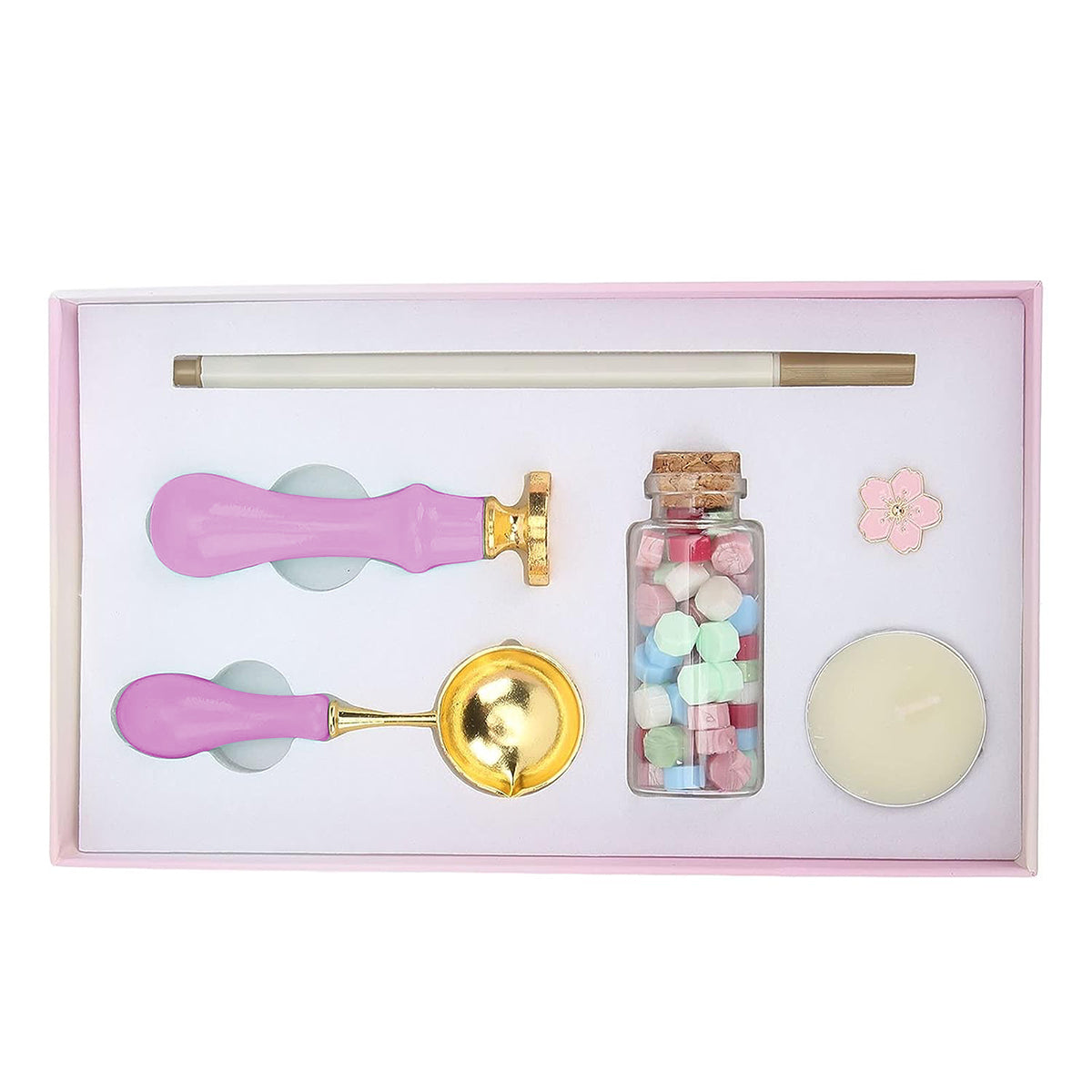 Set 6 piese, sigiliu ceara, Naimeed D5217, Mov