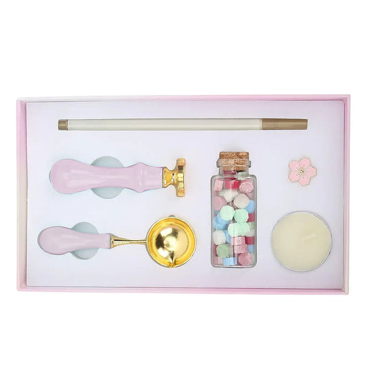 Set 6 piese, sigiliu ceara, Naimeed D5217, Roz - 221.ro