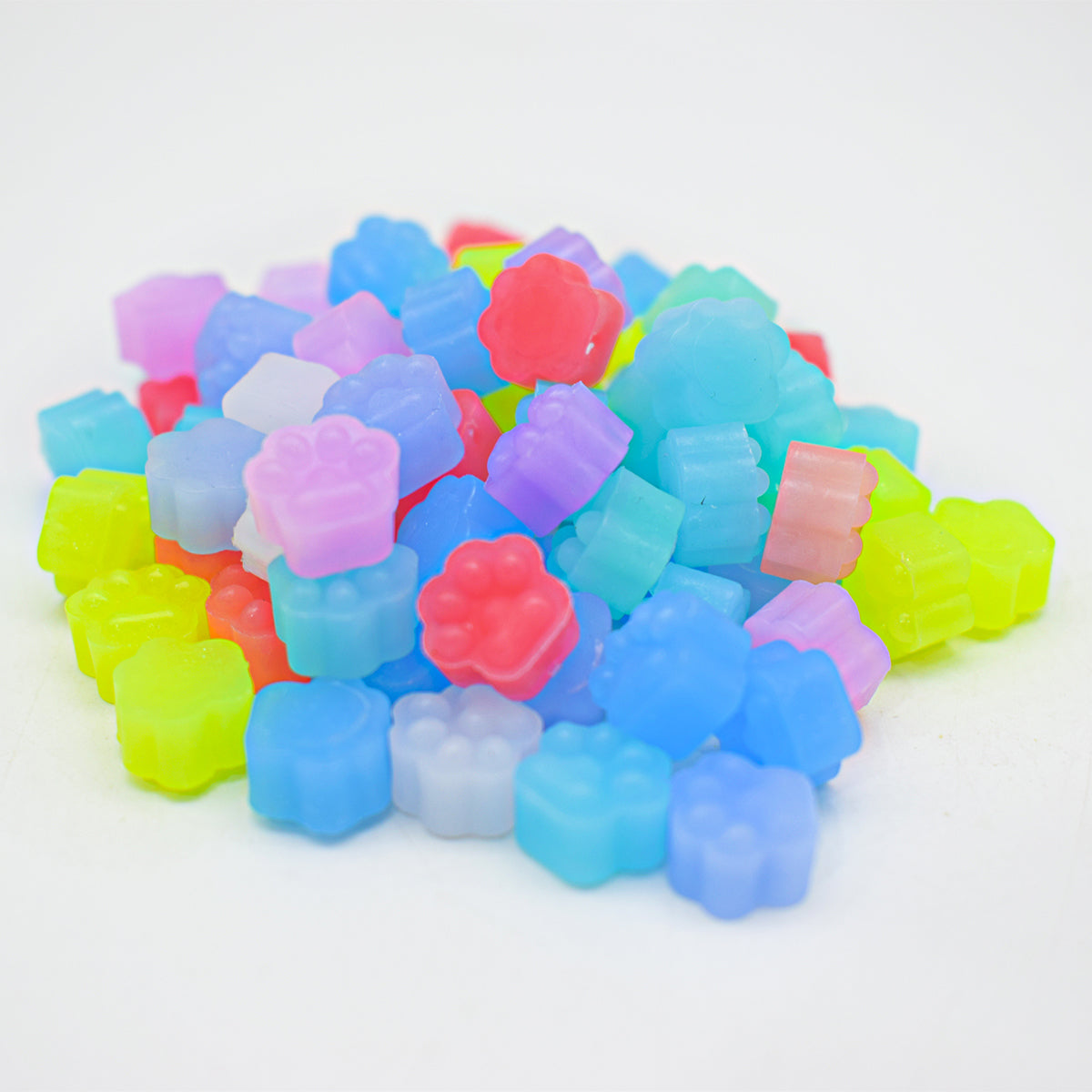 Set ceara multicolora, Naimeed D5221, 10 culori, 45g, multicolor