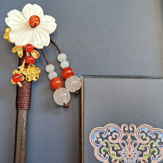 Set stilou cu penita, calimara, 5 rezerve, Naimeed D5225, model4