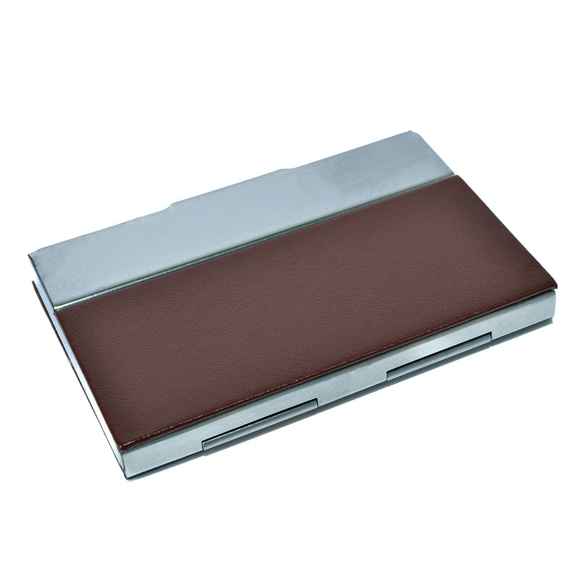 Set cadou barbati, Naimeed D5244, din piele sintetica, cu breloc de chei, Maro