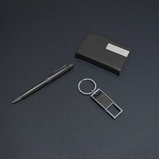 Set 3 piese, Naimeed D5250, pix, portcard, breloc, Negru - 221.ro