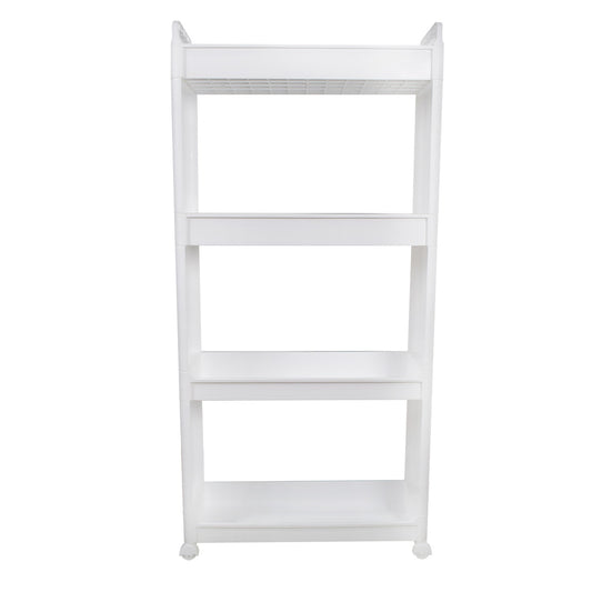 Raft multifunctional, 4 niveluri, Naimeed D5281, Alb, 56x18x115cm