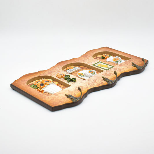 Cuier decorativ D53, 34x19 cm, m1