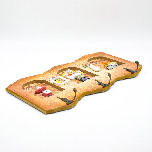 Cuier decorativ D53, 34x19 cm, m4