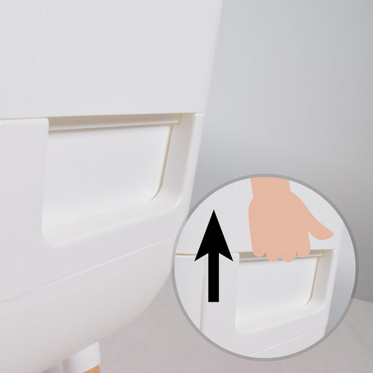 Organizator cosmetice, Naimeed D5321, 22x25x30cm, Alb