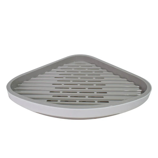 Etajera baie, sistem scurgere apa, Naimeed D5322, Alb, 32x24x6cm - 221.ro