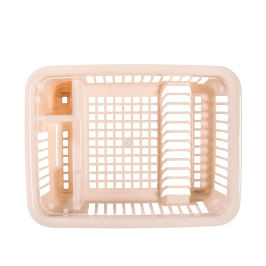 Scurgator vase cu tava, plastic, Naimeed D5340, 12 farfurii, 46 x 36 x 20 cm, crem - 221.ro