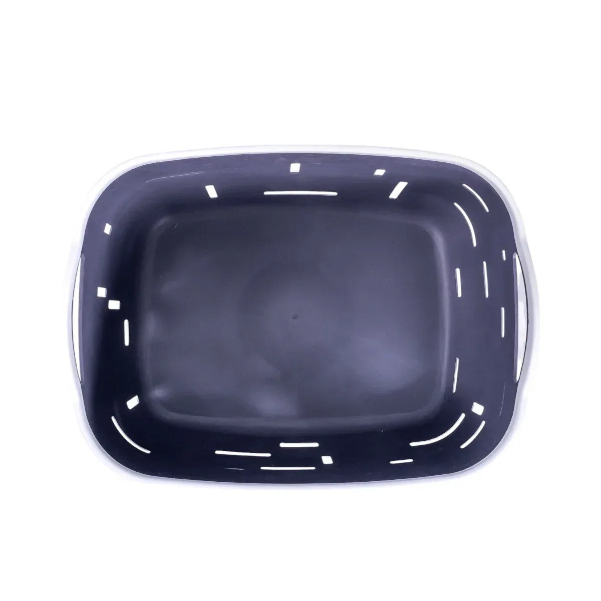 Cos depozitare, Naimeed D5341, plastic, 34x27x20 cm, Gri inchis - 221.ro