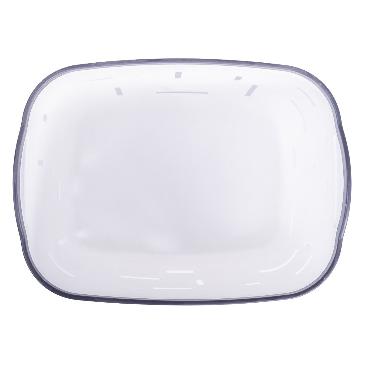 Set 3 cosuri depozitare, Naimeed D5341, D5342, D5343, plastic, 34x27x20 cm, 30x23x16 cm, 26x19x14 cm, Alb