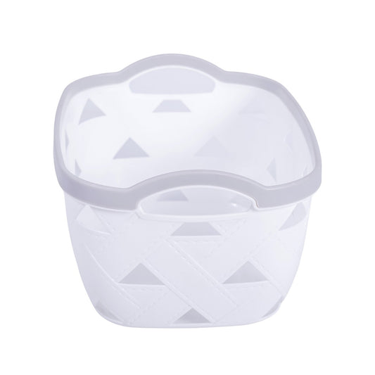 Cos depozitare, Naimeed D5343, plastic, 26x19x14 cm, Alb