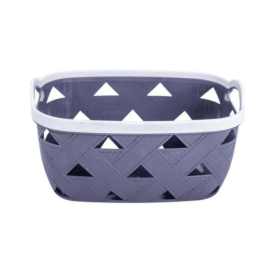 Cos depozitare, Naimeed D5343, plastic, 26x19x14 cm, Gri inchis