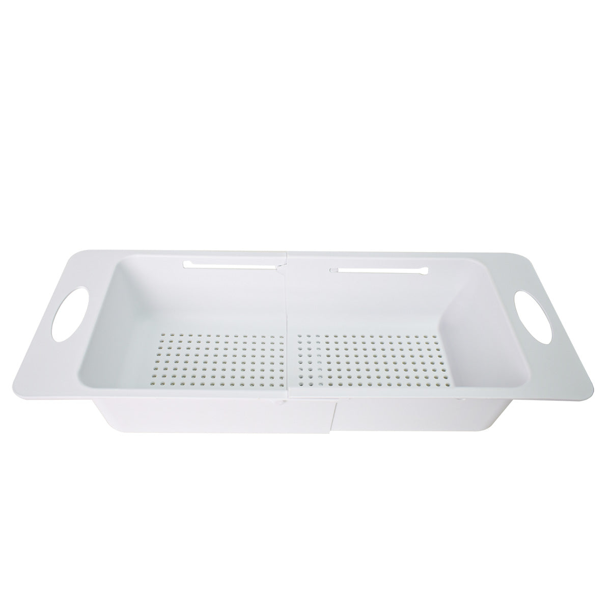 Strecuratoare extensibila pentru chiuveta, Naimeed D5347, bol detasabil, Alb, 38x20x9cm