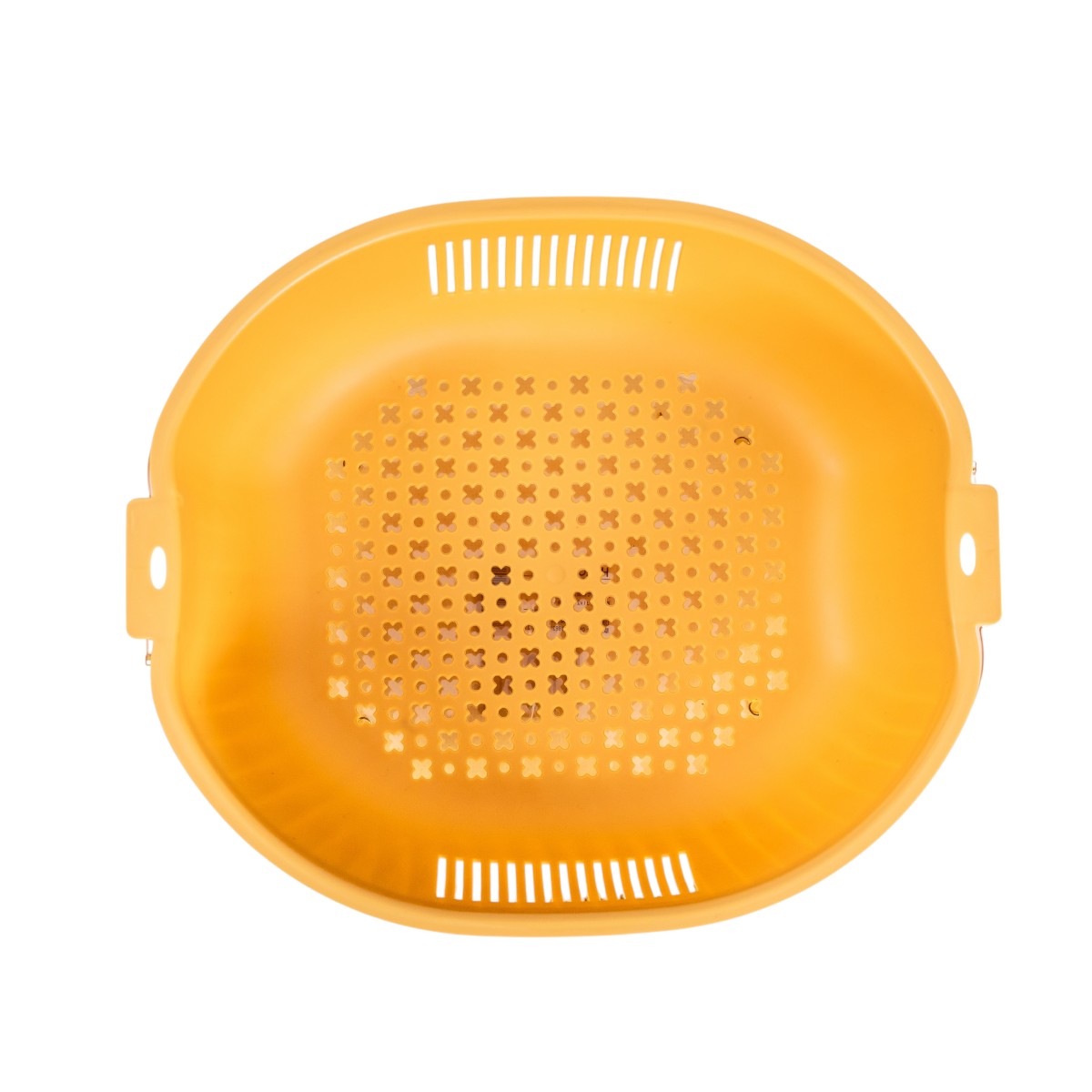 Set strecuratoare cu bol detasabil, Naimeed D5348, plastic, 31x27X12cm, Galben