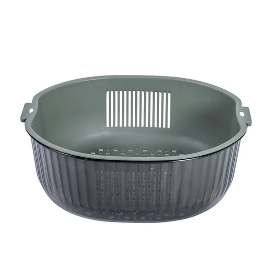 Set strecuratoare cu bol detasabil, Naimeed D5348, plastic, 31x27X12cm, Verde - 221.ro