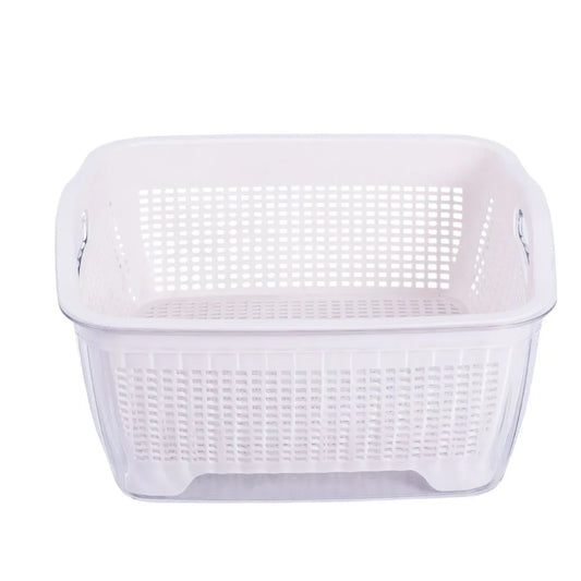 Set strecuratoare cu bol detasabil, Naimeed D5349, plastic, 27x26X13cm, Alb - 221.ro