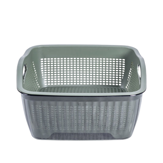 Set strecuratoare cu bol detasabil, Naimeed D5349, plastic, 27x26X13cm, Verde