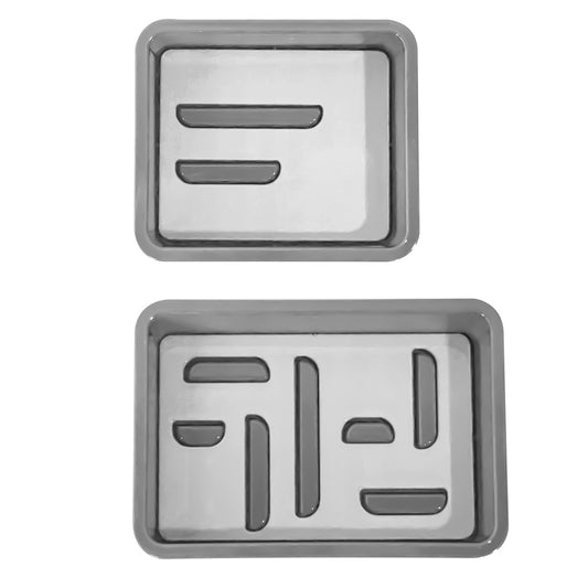 Raft baie, prindere adeziva, Naimeed D5365, Gri, 22x9x3cm