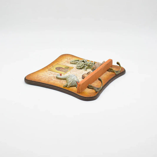 Cuier decorativ D54, 19x19 cm, m1 - 221.ro