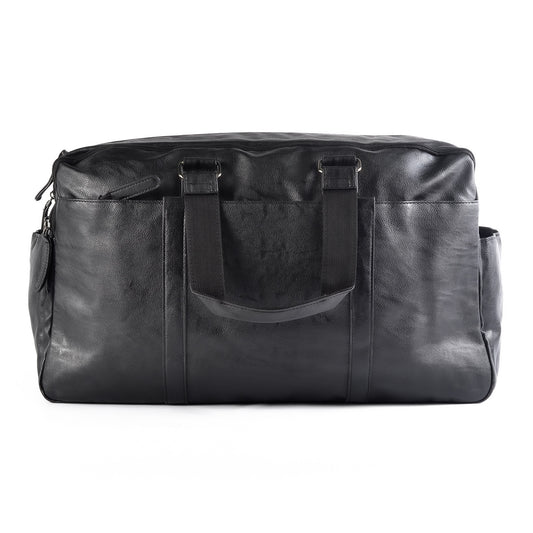Geanta voiaj, pentru avion, piele ecologica, Naimeed D5405, Companion, Negru, 50x18x28cm