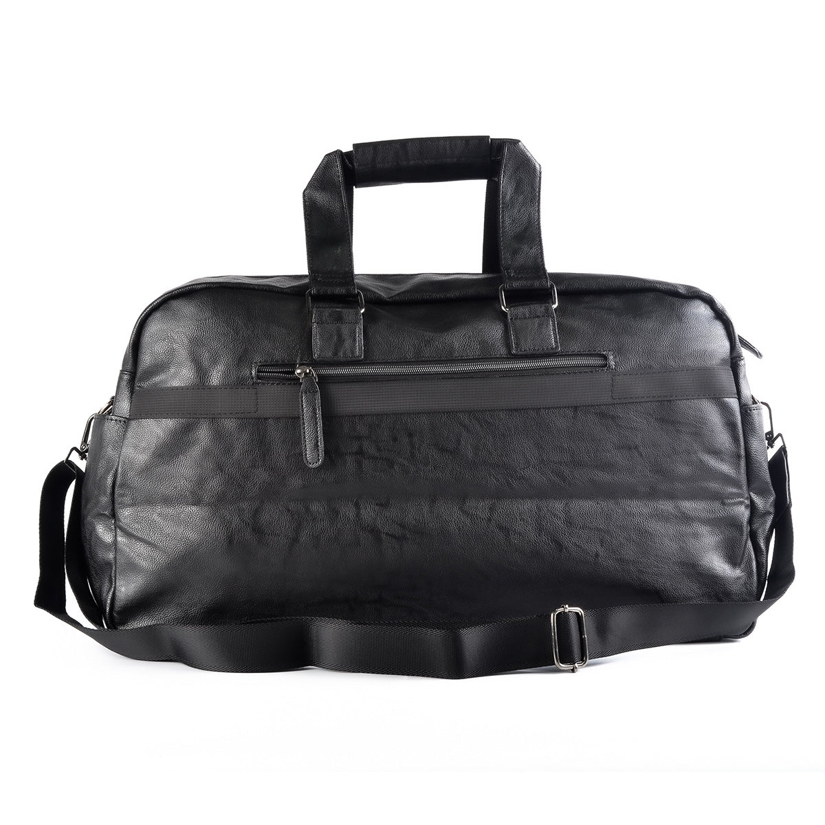 Geanta voiaj, pentru avion, piele ecologica, Naimeed D5405, Companion, Negru, 50x18x28cm