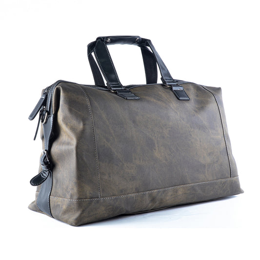 Geanta voiaj, pentru avion, piele ecologica, Naimeed D5406, Companion, Verde militar, 45x20x30cm