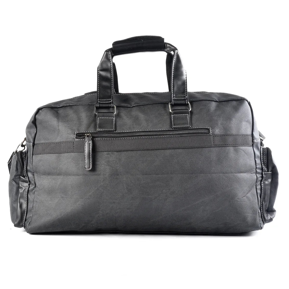 Geanta voiaj, pentru avion, piele ecologica, Naimeed D5407, Companion, Gri, 48x17x27cm - 221.ro