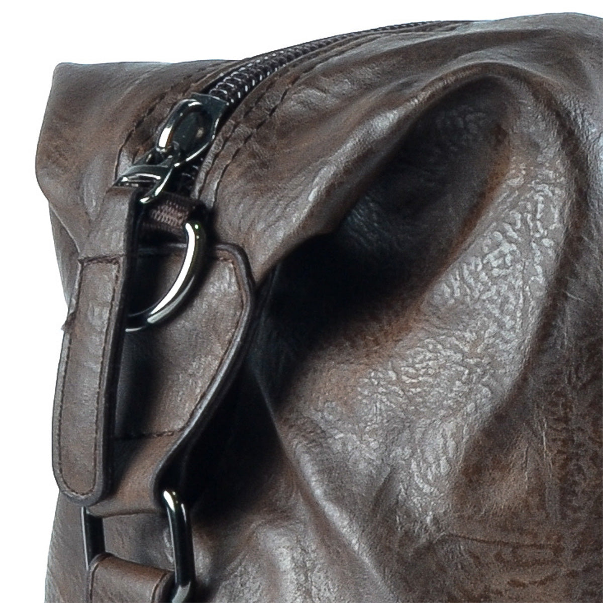 Geanta voiaj, pentru avion, piele ecologica, Naimeed D5413, Companion, Maro inchis, 50x16x30cm