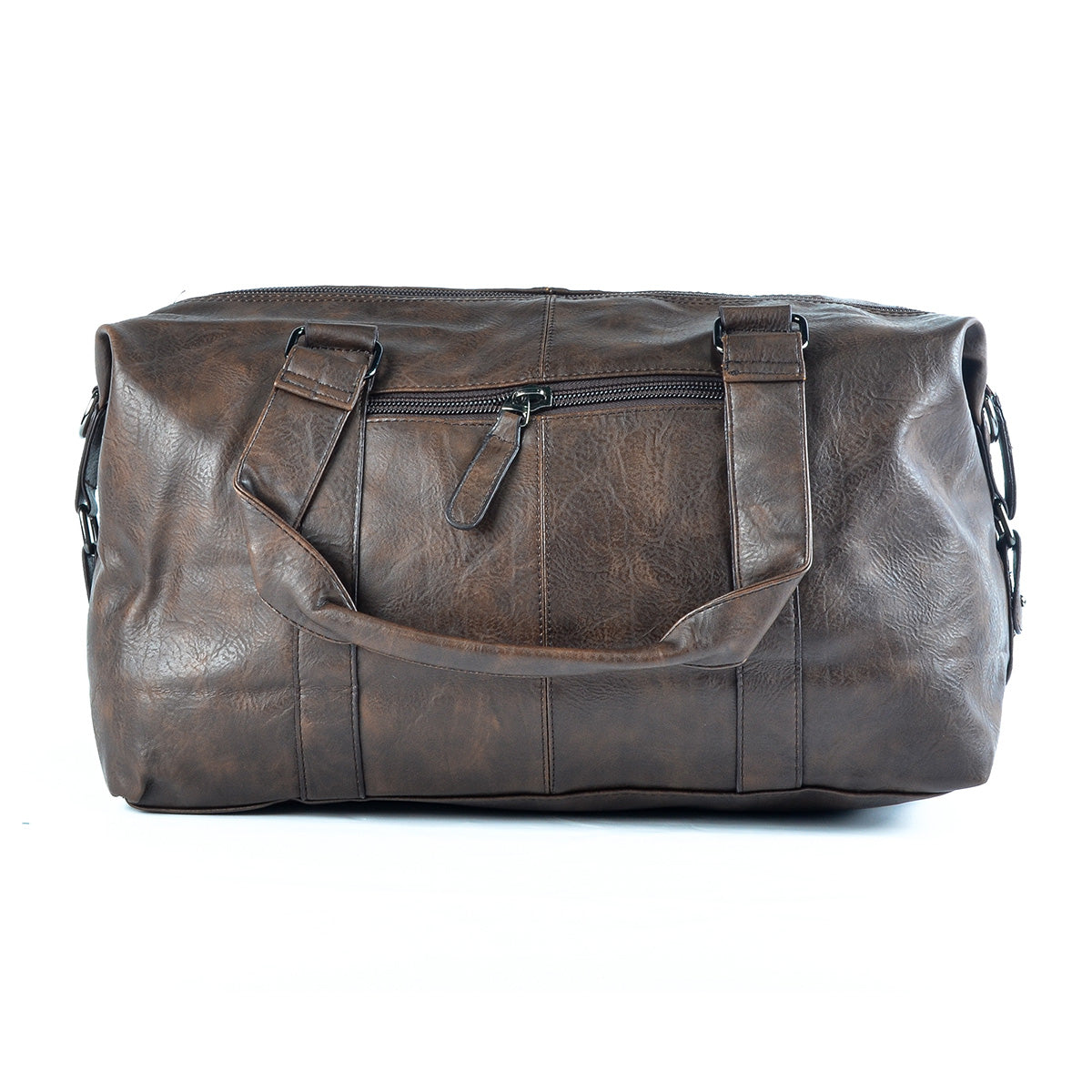 Geanta voiaj, pentru avion, piele ecologica, Naimeed D5413, Companion, Maro inchis, 50x16x30cm