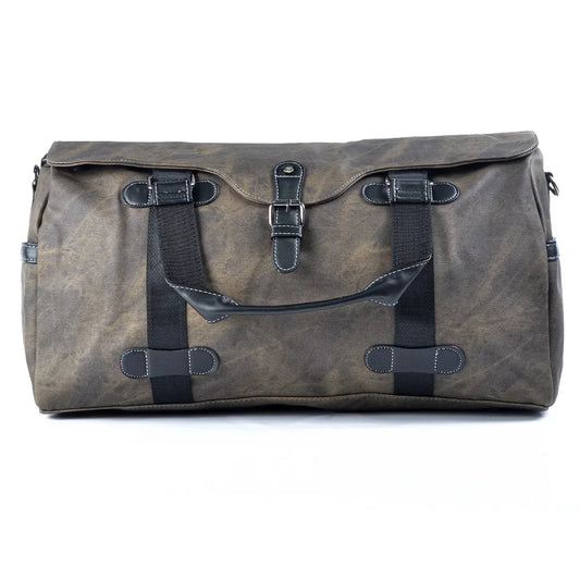 Geanta voiaj, pentru avion, piele ecologica, Naimeed D5414, Companion, Verde militar, 50x20x30cm - 221.ro
