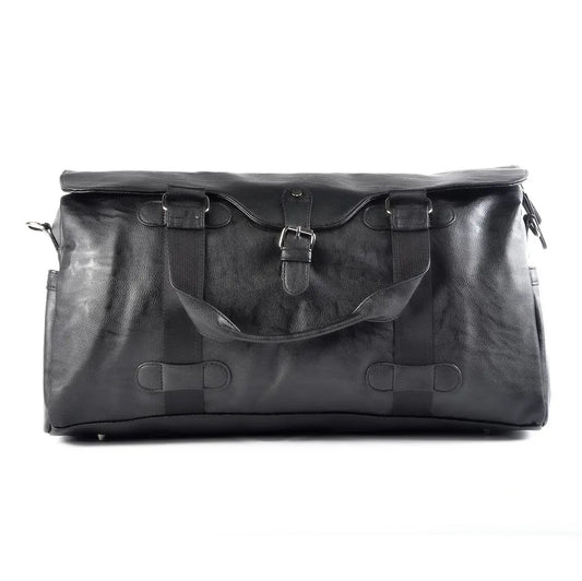 Geanta voiaj, pentru avion, piele ecologica, Naimeed D5415, Companion, Negru, 48x20x23cm - 221.ro