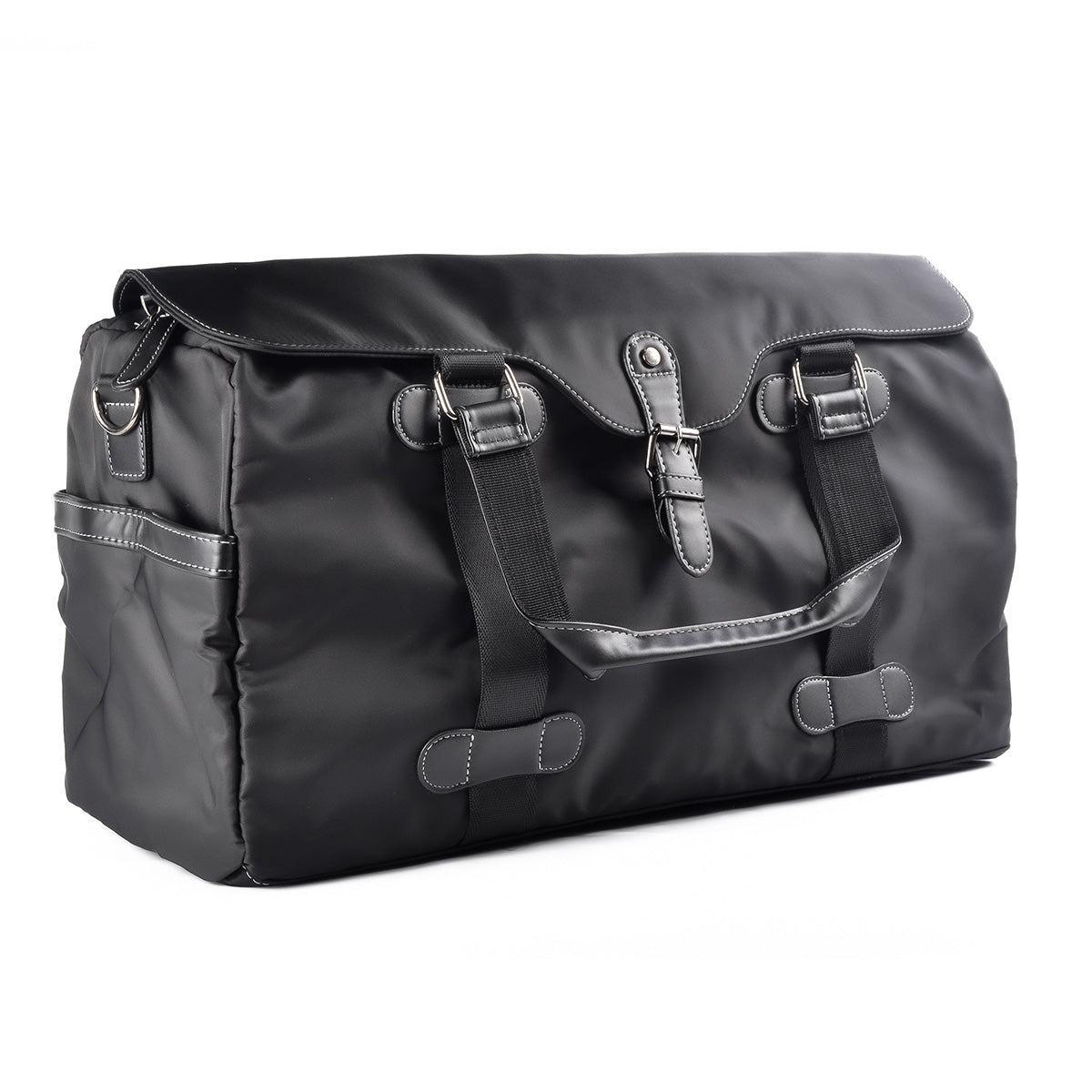 Geanta voiaj, pentru avion, Naimeed D5418, Oxford, Negru, 47x20x30cm