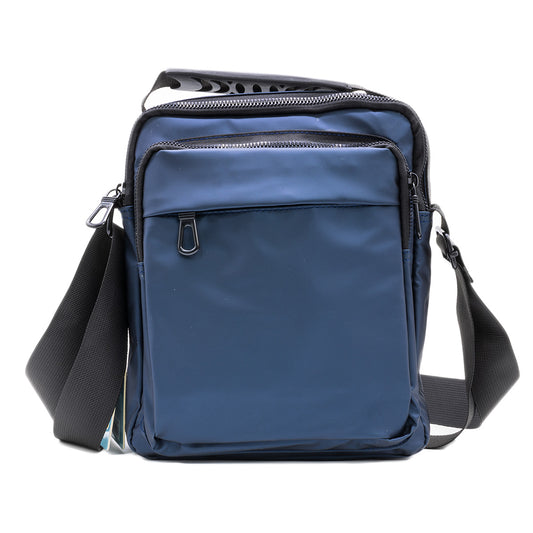 Borseta barbati, de umar, Naimeed D5440, Oxford, Albastru, 22x5x27cm