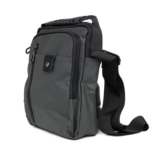 Borseta barbati, de umar, Naimeed D5441, Oxford, Gri, 22x5x27cm