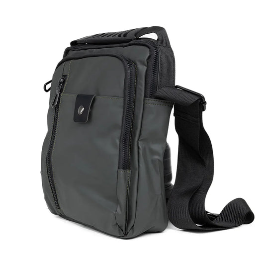 Borseta barbati, de umar, Naimeed D5441, Oxford, Gri, 22x5x27cm - 221.ro