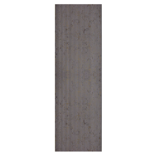 Set 2 panouri decorative, riflaj, polimer rigid, Naimeed D5462, 270x30x0.5cm, Crem