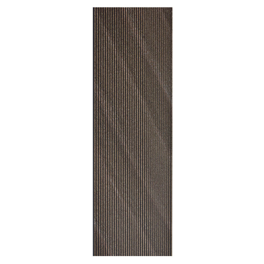 Set 5 panouri decorative, riflaj, polimer rigid, Naimeed D5465, 270x30x0.5cm, Maro