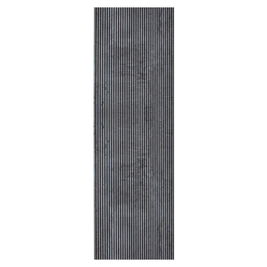 Set 5 panouri decorative, riflaj, polimer rigid, Naimeed D5466, 270x30x0.5cm, Gri - 221.ro